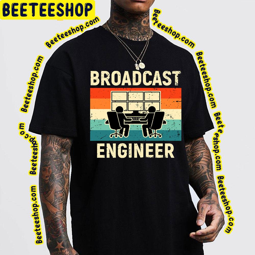 Retro Art Engineer Broadcast Trending Unisex T-Shirt Retro Art Engineer Broadcast Trending Unisex T-Shirt