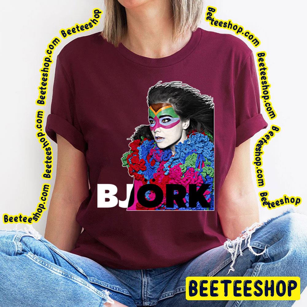 Retro Art Girl Bjork Trending Unisex T-Shirt Retro Art Girl Bjork Trending Unisex T-Shirt