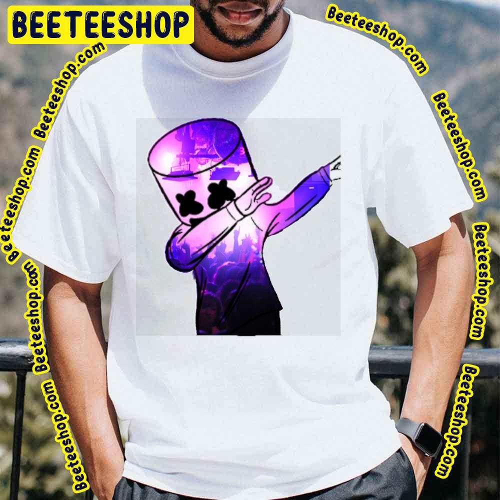 Retro Art Neon Dj Marshmello Trending Unisex T-Shirt Retro Art Neon Dj Marshmello Trending Unisex T-Shirt