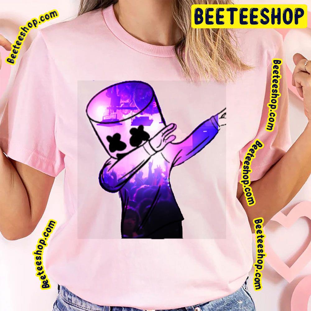 Retro Art Neon Dj Marshmello Trending Unisex T-Shirt Retro Art Neon Dj Marshmello Trending Unisex T-Shirt