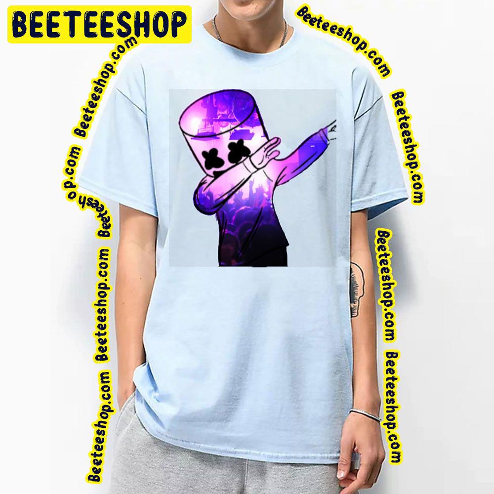 Retro Art Neon Dj Marshmello Trending Unisex T-Shirt Retro Art Neon Dj Marshmello Trending Unisex T-Shirt
