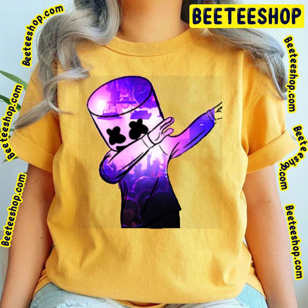 Retro Art Neon Dj Marshmello Trending Unisex T-Shirt Retro Art Neon Dj Marshmello Trending Unisex T-Shirt