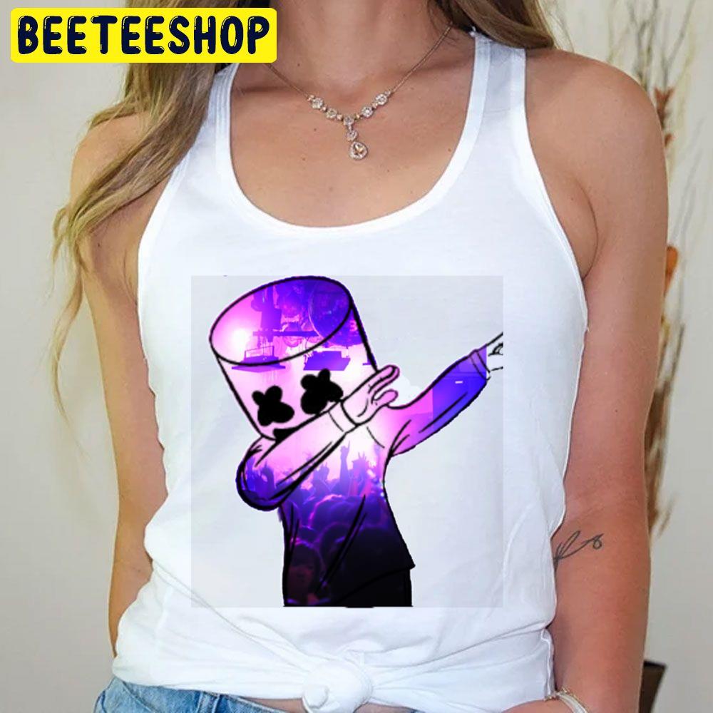 Retro Art Neon Dj Marshmello Trending Unisex T-Shirt Retro Art Neon Dj Marshmello Trending Unisex T-Shirt