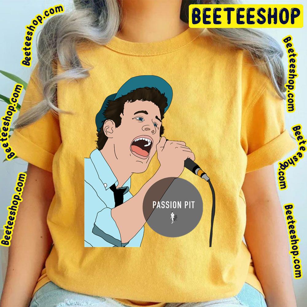 Retro Art Sing Passion Pit Trending Unisex T-Shirt Retro Art Sing Passion Pit Trending Unisex T-Shirt