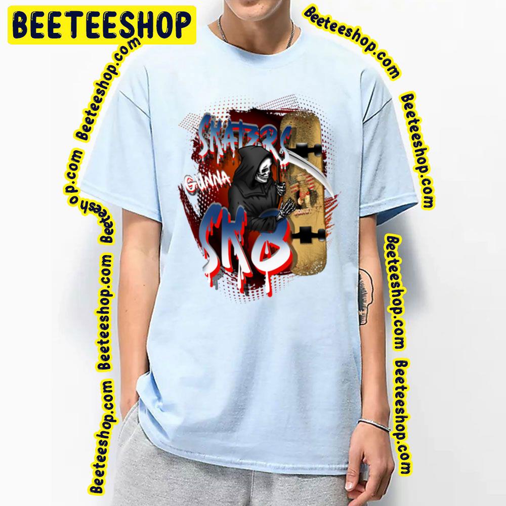 Retro Art Skull Skaters Gunna Trending Unisex T-Shirt Retro Art Skull Skaters Gunna Trending Unisex T-Shirt