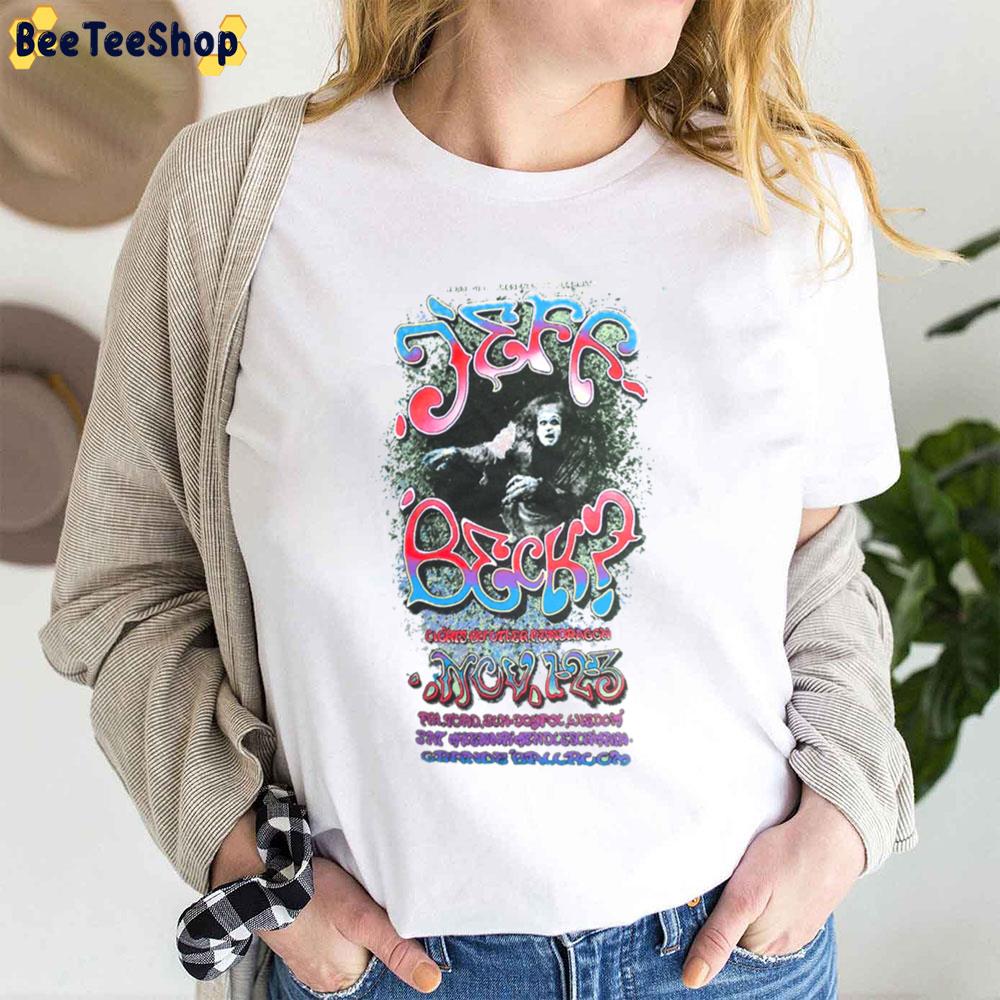 Retro Color Jeff Beck Trending Unisex T-Shirt Retro Color Jeff Beck Trending Unisex T-Shirt