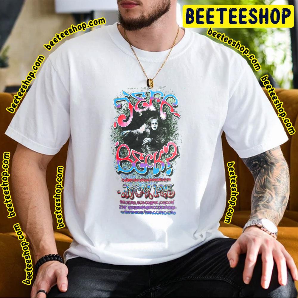 Retro Color Jeff Beck Trending Unisex T-Shirt Retro Color Jeff Beck Trending Unisex T-Shirt