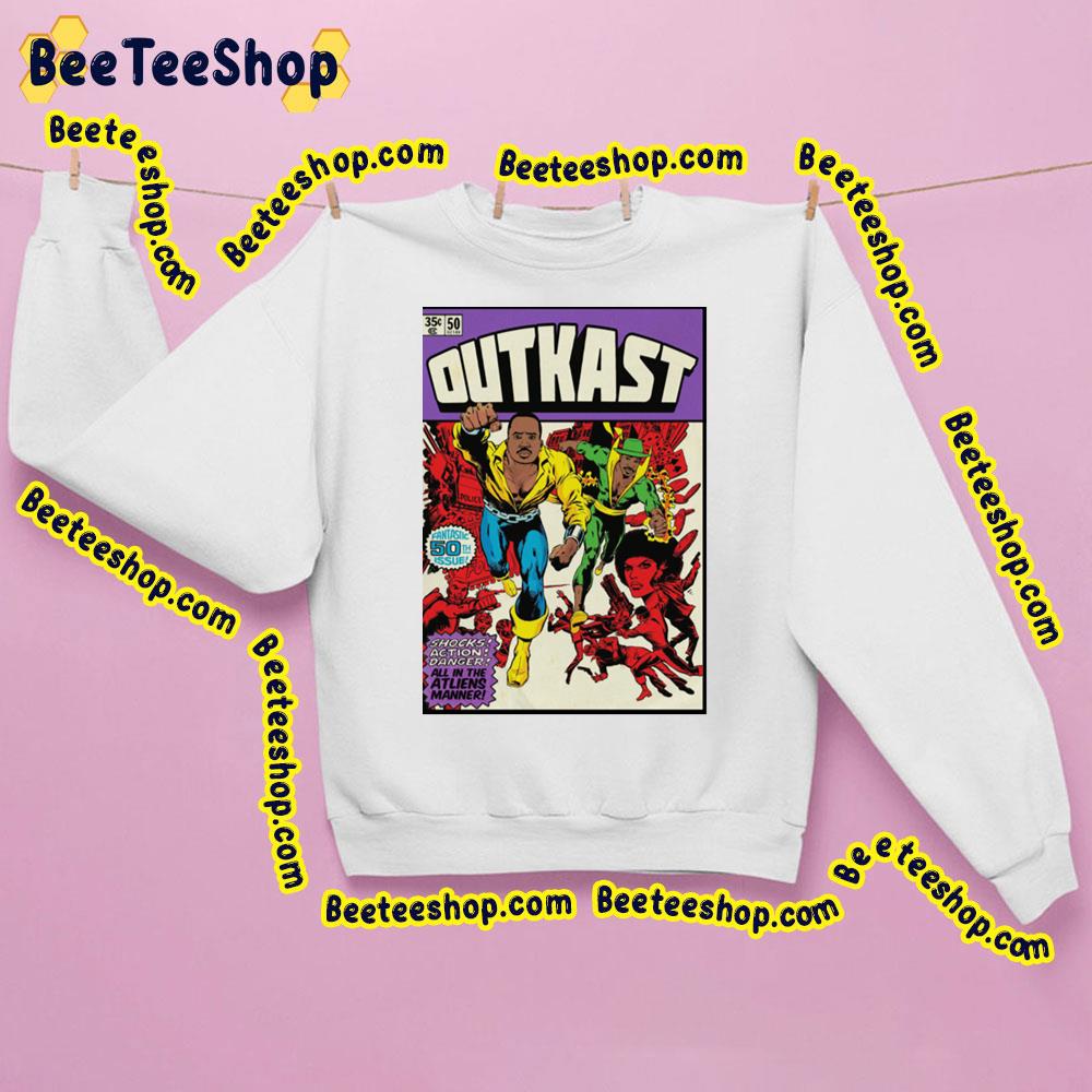 Retro Comic Art Dangerous Outkast Trending Unisex Sweatshirt Retro Comic Art Dangerous Outkast Trending Unisex Sweatshirt