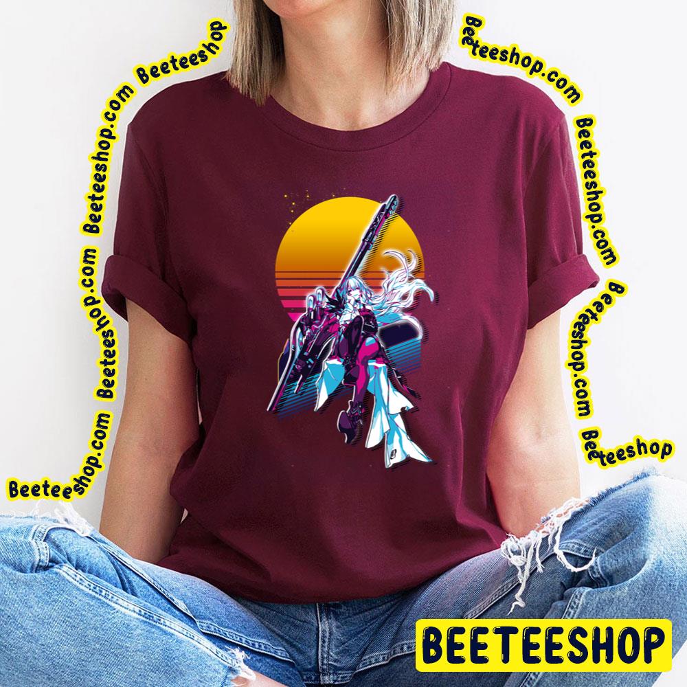 Serval 80s Retro Honkai Star Rail Game Trending Unisex T-Shirt Serval 80s Retro Honkai Star Rail Game Trending Unisex T-Shirt