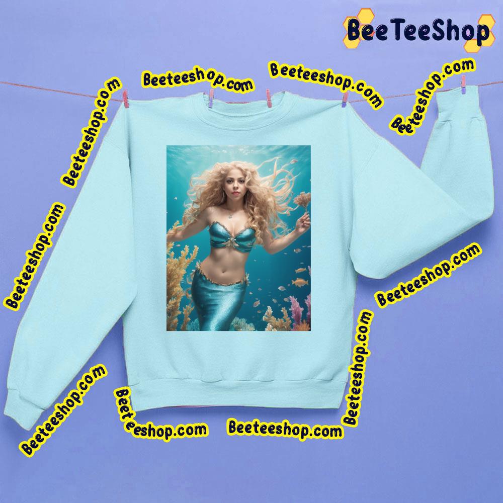 Shakira Mermaid Trending Unisex Sweatshirt Shakira Mermaid Trending Unisex Sweatshirt