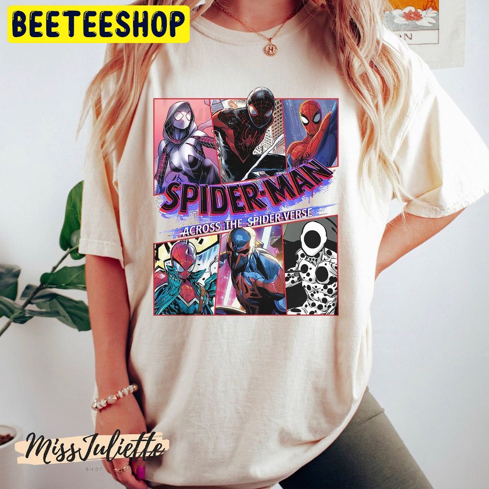 Spider-Man Across The Spider-Verse Trending Unisex T-Shirt Spider-Man Across The Spider-Verse Trending Unisex T-Shirt