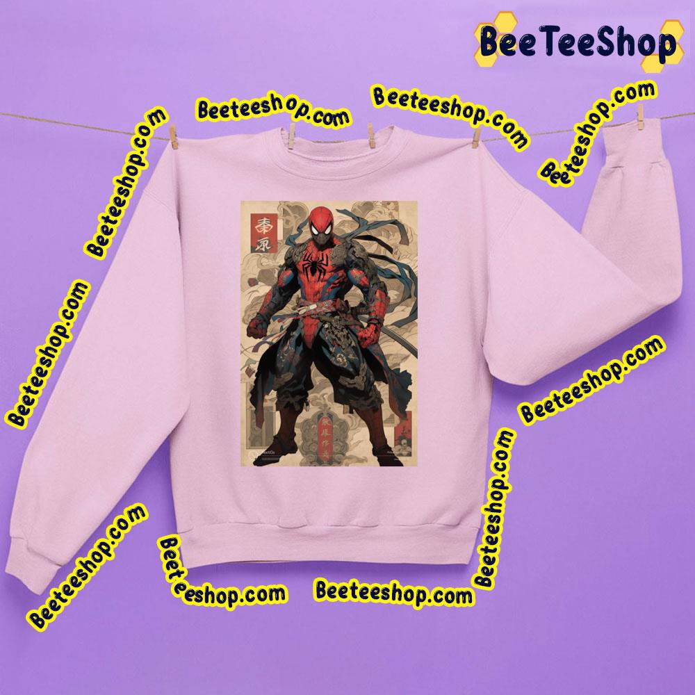 Spider Man Ukiyo E Style Trending Unisex Sweatshirt Spider Man Ukiyo E Style Trending Unisex Sweatshirt
