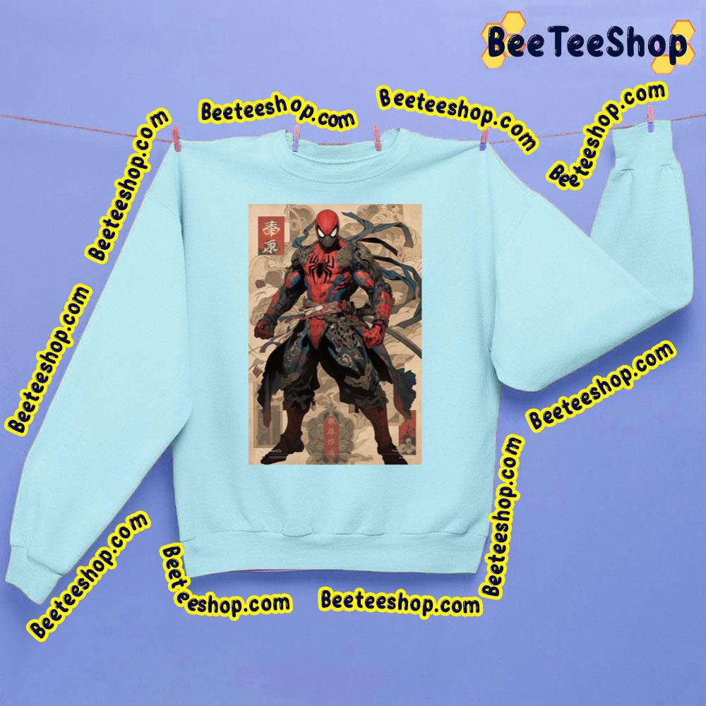 Spider Man Ukiyo E Style Trending Unisex Sweatshirt Spider Man Ukiyo E Style Trending Unisex Sweatshirt