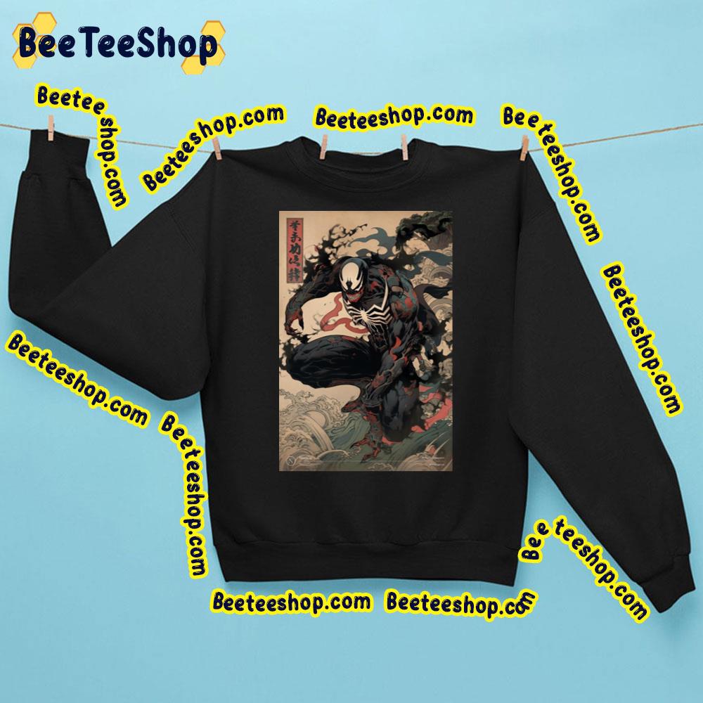 Spider Ukiyo E Style Trending Unisex Sweatshirt Spider Ukiyo E Style Trending Unisex Sweatshirt