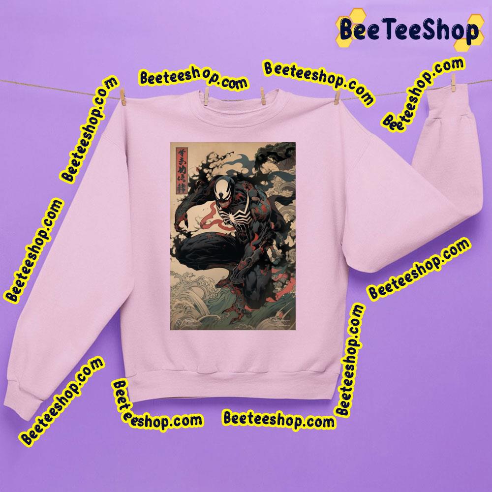 Spider Ukiyo E Style Trending Unisex Sweatshirt Spider Ukiyo E Style Trending Unisex Sweatshirt