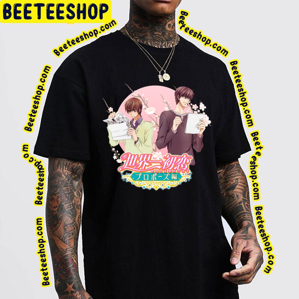 Takaritsu Sekaiichi Hatsukoi Trending Unisex T-Shirt Takaritsu Sekaiichi Hatsukoi Trending Unisex T-Shirt