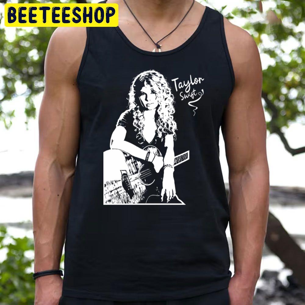 Taylor Swift Young White Trending Unisex T-Shirt Taylor Swift Young White Trending Unisex T-Shirt