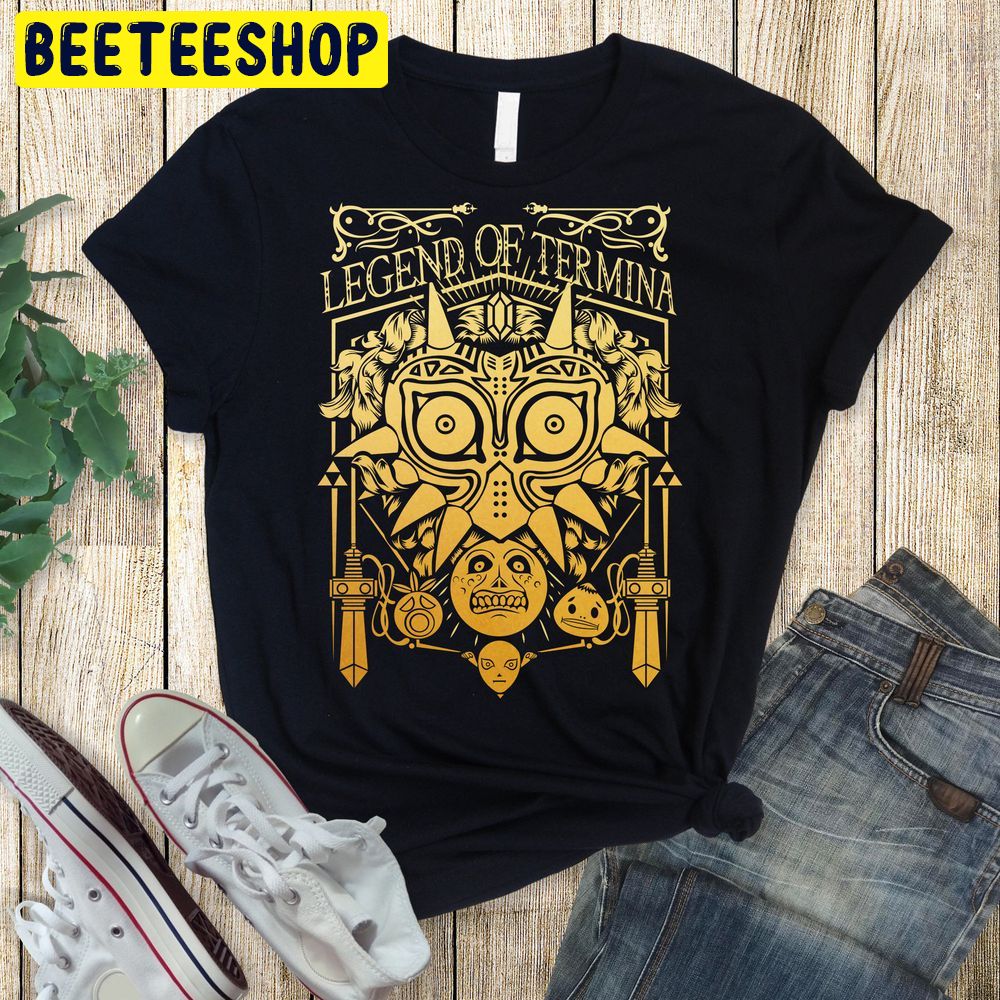 The Legend Of Zelda Majora's Mask Trending Unisex T-Shirt The Legend Of Zelda Majora's Mask Trending Unisex T-Shirt
