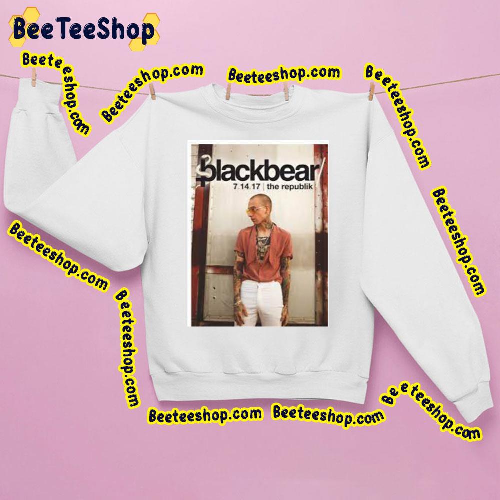 The Republik Blackbear Trending Unisex Sweatshirt The Republik Blackbear Trending Unisex Sweatshirt
