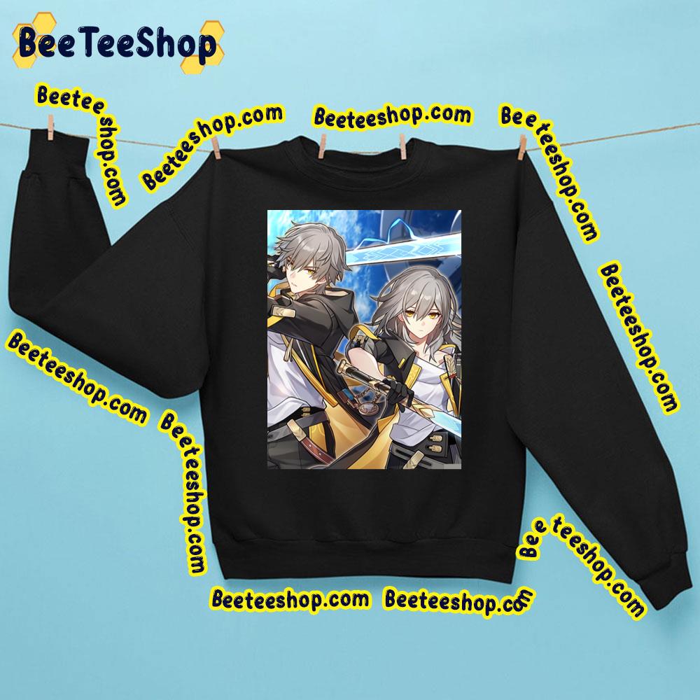 Trailblazer Honkai Star Rail Game Trending Unisex Sweatshirt Trailblazer Honkai Star Rail Game Trending Unisex Sweatshirt