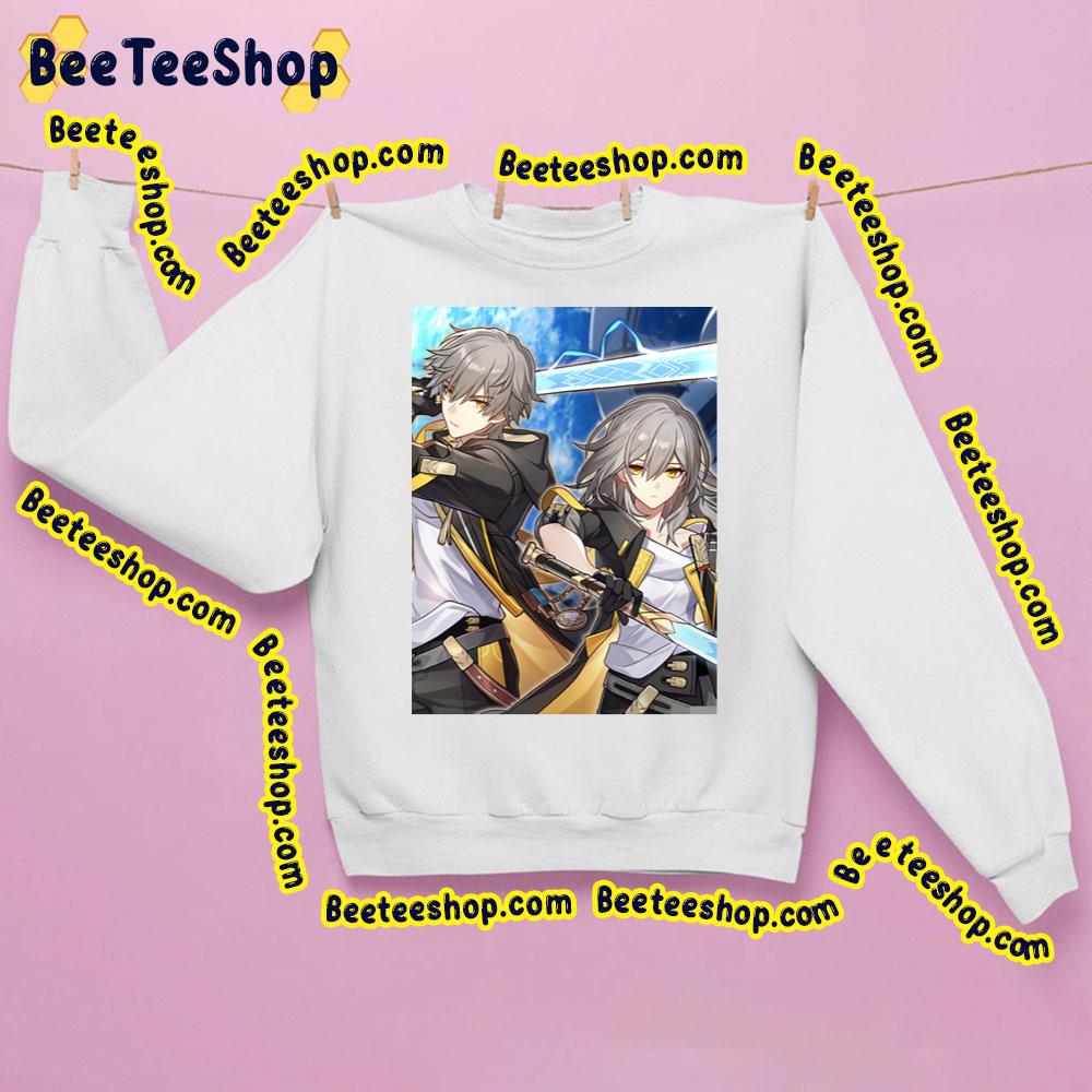 Trailblazer Honkai Star Rail Game Trending Unisex Sweatshirt Trailblazer Honkai Star Rail Game Trending Unisex Sweatshirt