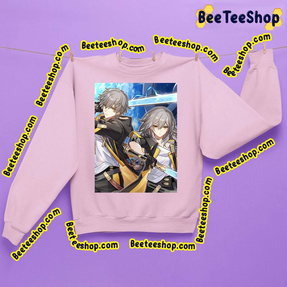 Trailblazer Honkai Star Rail Game Trending Unisex Sweatshirt Trailblazer Honkai Star Rail Game Trending Unisex Sweatshirt