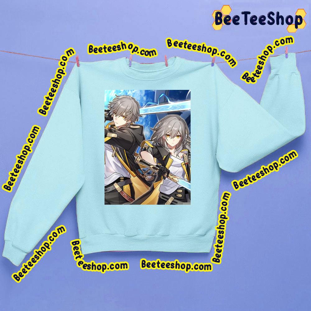 Trailblazer Honkai Star Rail Game Trending Unisex Sweatshirt Trailblazer Honkai Star Rail Game Trending Unisex Sweatshirt