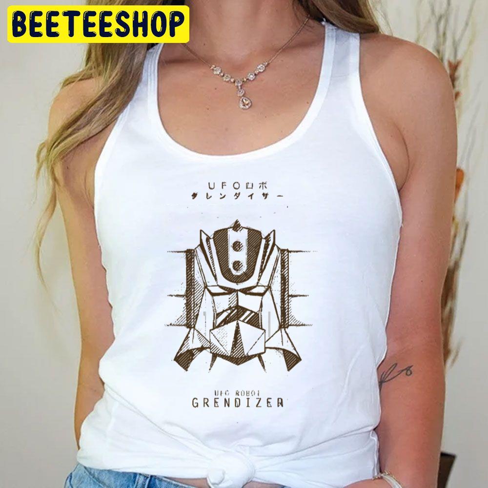 Ufo Robot Grendizer Face Trending Unisex T-Shirt Ufo Robot Grendizer Face Trending Unisex T-Shirt