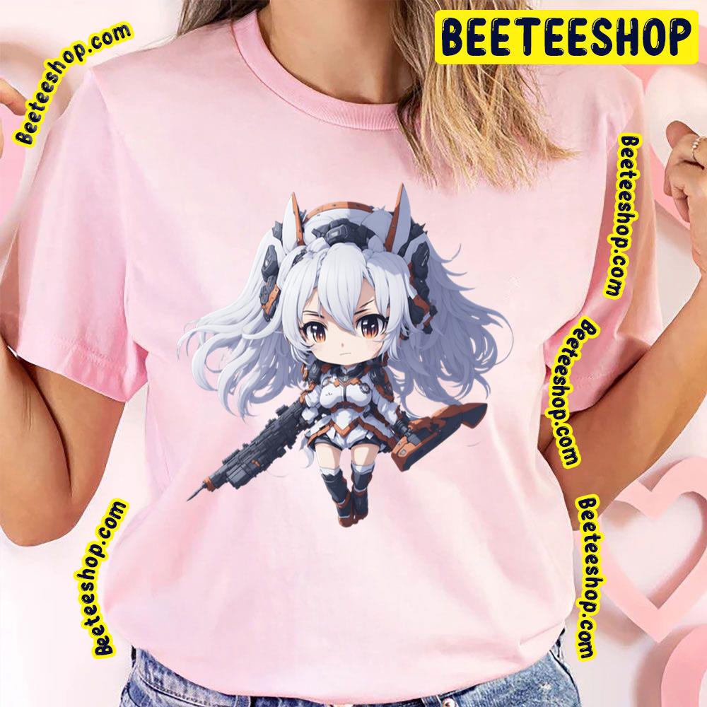 Very Cute Chibi Bronya Honkai Star Rail Game Trending Unisex T-Shirt Very Cute Chibi Bronya Honkai Star Rail Game Trending Unisex T-Shirt