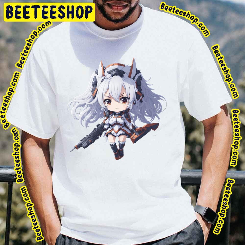 Very Cute Chibi Bronya Honkai Star Rail Game Trending Unisex T-Shirt Very Cute Chibi Bronya Honkai Star Rail Game Trending Unisex T-Shirt