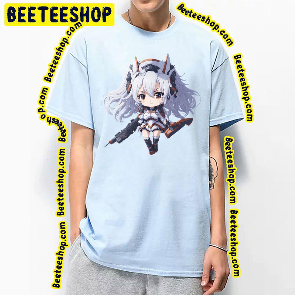 Very Cute Chibi Bronya Honkai Star Rail Game Trending Unisex T-Shirt Very Cute Chibi Bronya Honkai Star Rail Game Trending Unisex T-Shirt