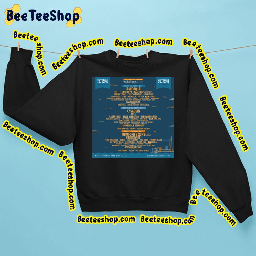 Victorious 2023 Dates Trending Unisex Sweatshirt Victorious 2023 Dates Trending Unisex Sweatshirt