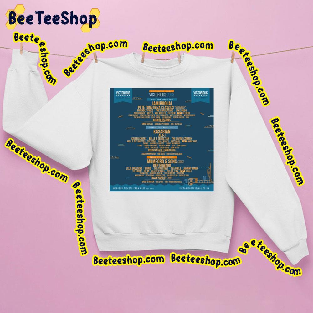Victorious 2023 Dates Trending Unisex Sweatshirt Victorious 2023 Dates Trending Unisex Sweatshirt