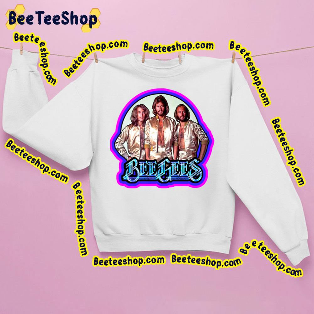 Vintage 1970s Distressed The Bee Gees Trending Unisex Sweatshirt Vintage 1970s Distressed The Bee Gees Trending Unisex Sweatshirt