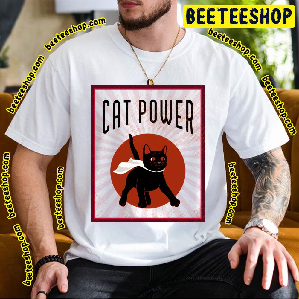 Vintage Art Animal Cat Power Trending Unisex T-Shirt Vintage Art Animal Cat Power Trending Unisex T-Shirt