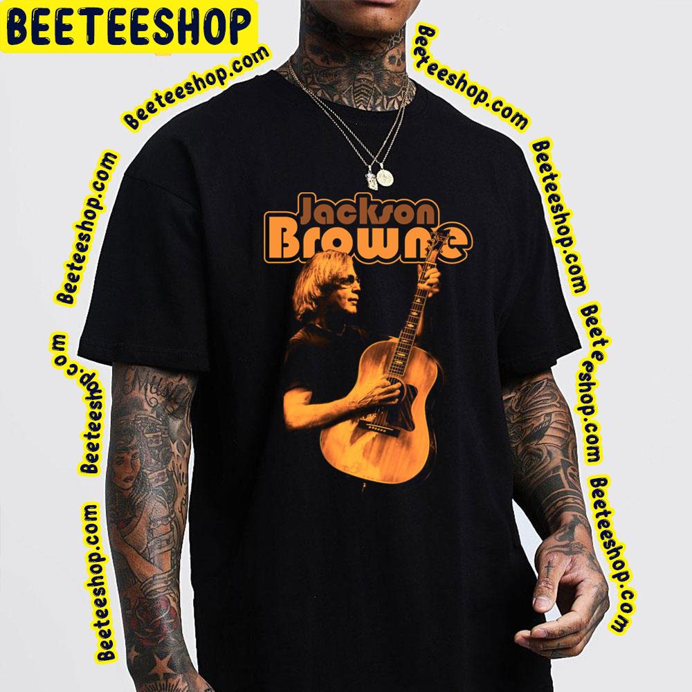 Vintage Art Guitar Jackson Browne Trending Unisex T-Shirt Vintage Art Guitar Jackson Browne Trending Unisex T-Shirt
