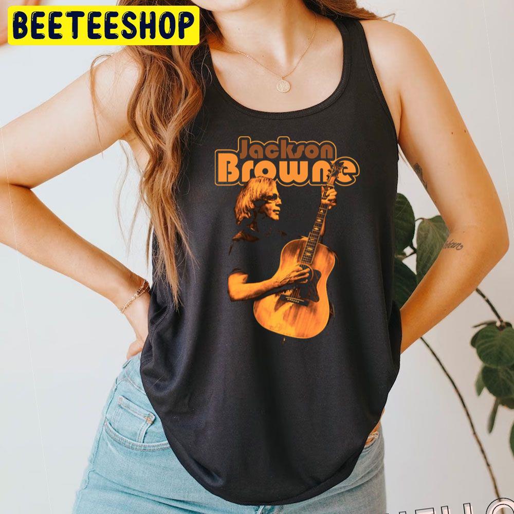 Vintage Art Guitar Jackson Browne Trending Unisex T-Shirt Vintage Art Guitar Jackson Browne Trending Unisex T-Shirt