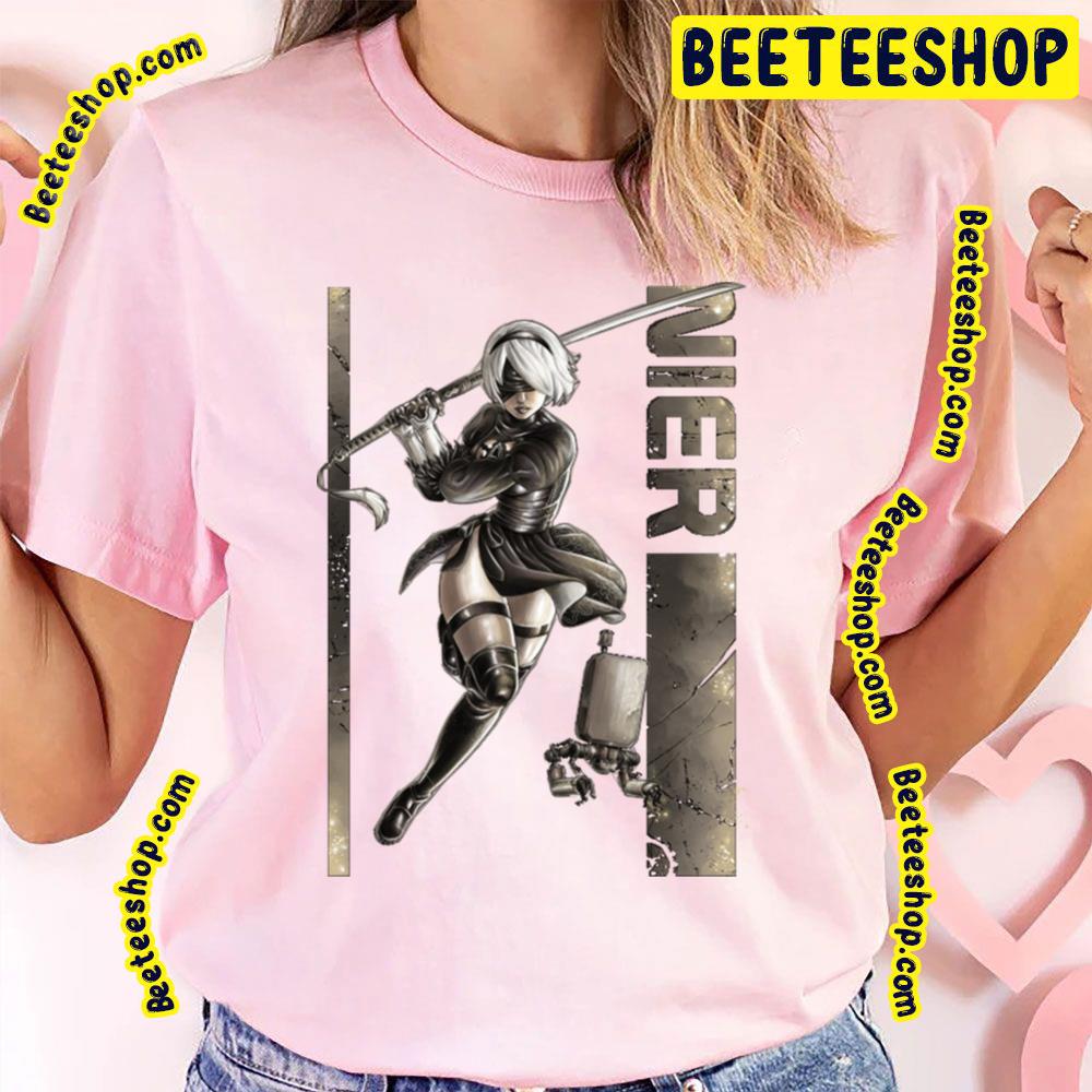 Vintage Art Nier Nier Automata Trending Unisex T-Shirt Vintage Art Nier Nier Automata Trending Unisex T-Shirt