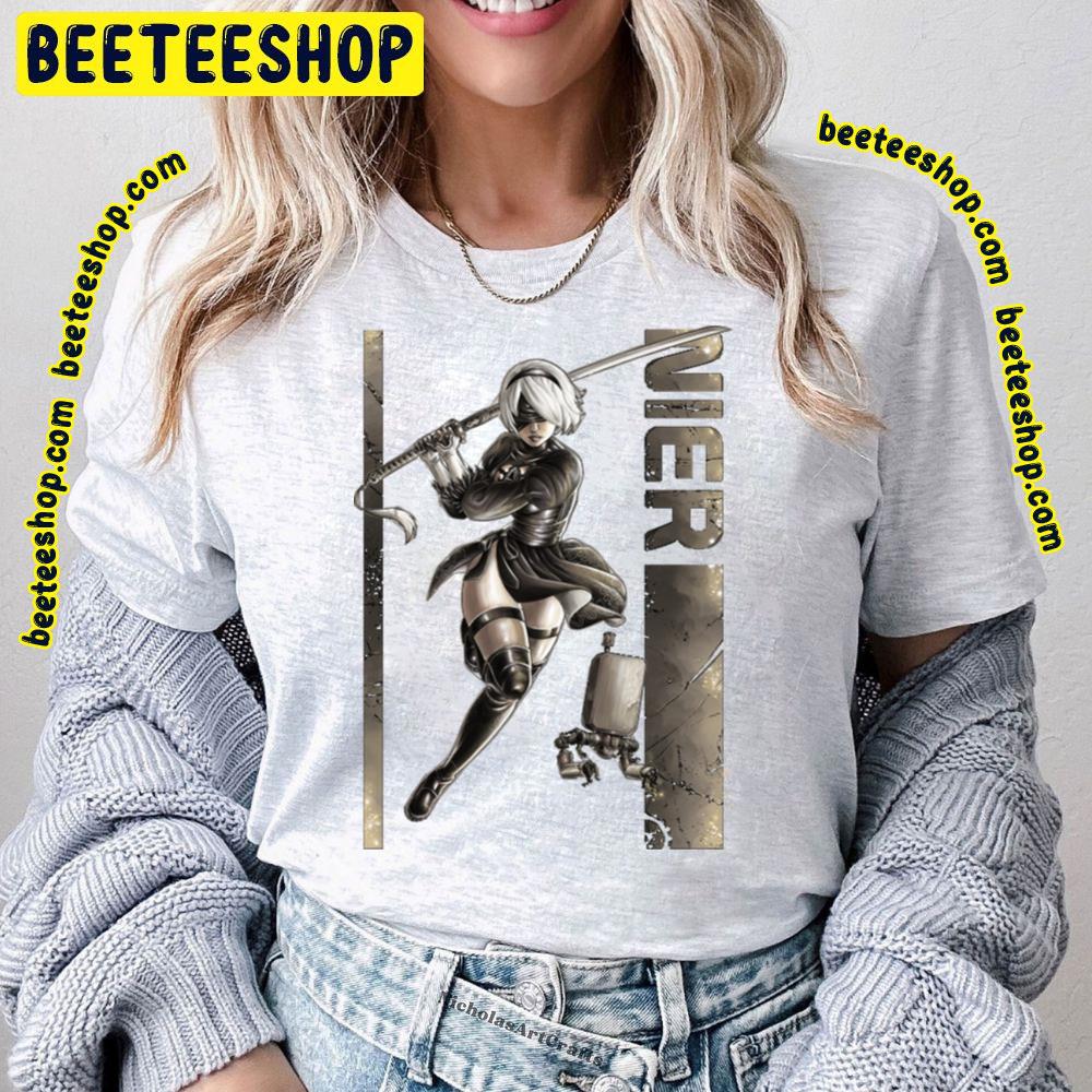 Vintage Art Nier Nier Automata Trending Unisex T-Shirt Vintage Art Nier Nier Automata Trending Unisex T-Shirt