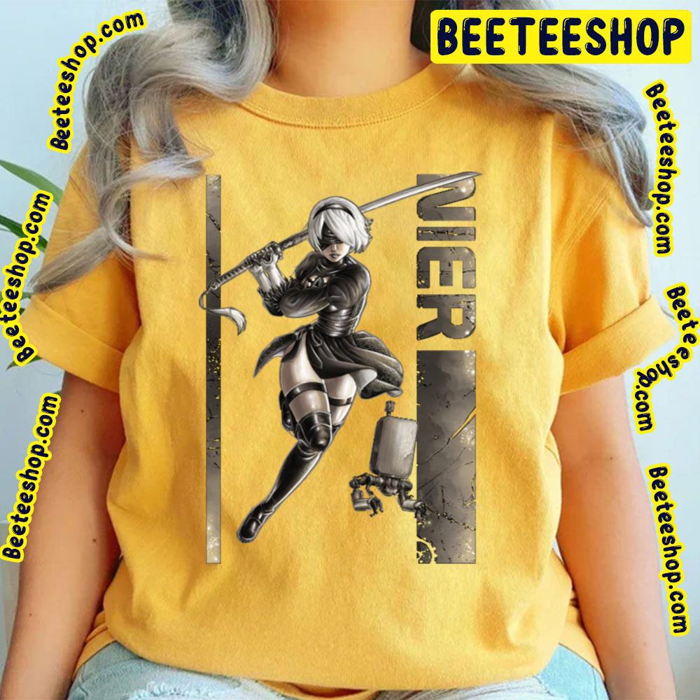 Vintage Art Nier Nier Automata Trending Unisex T-Shirt Vintage Art Nier Nier Automata Trending Unisex T-Shirt