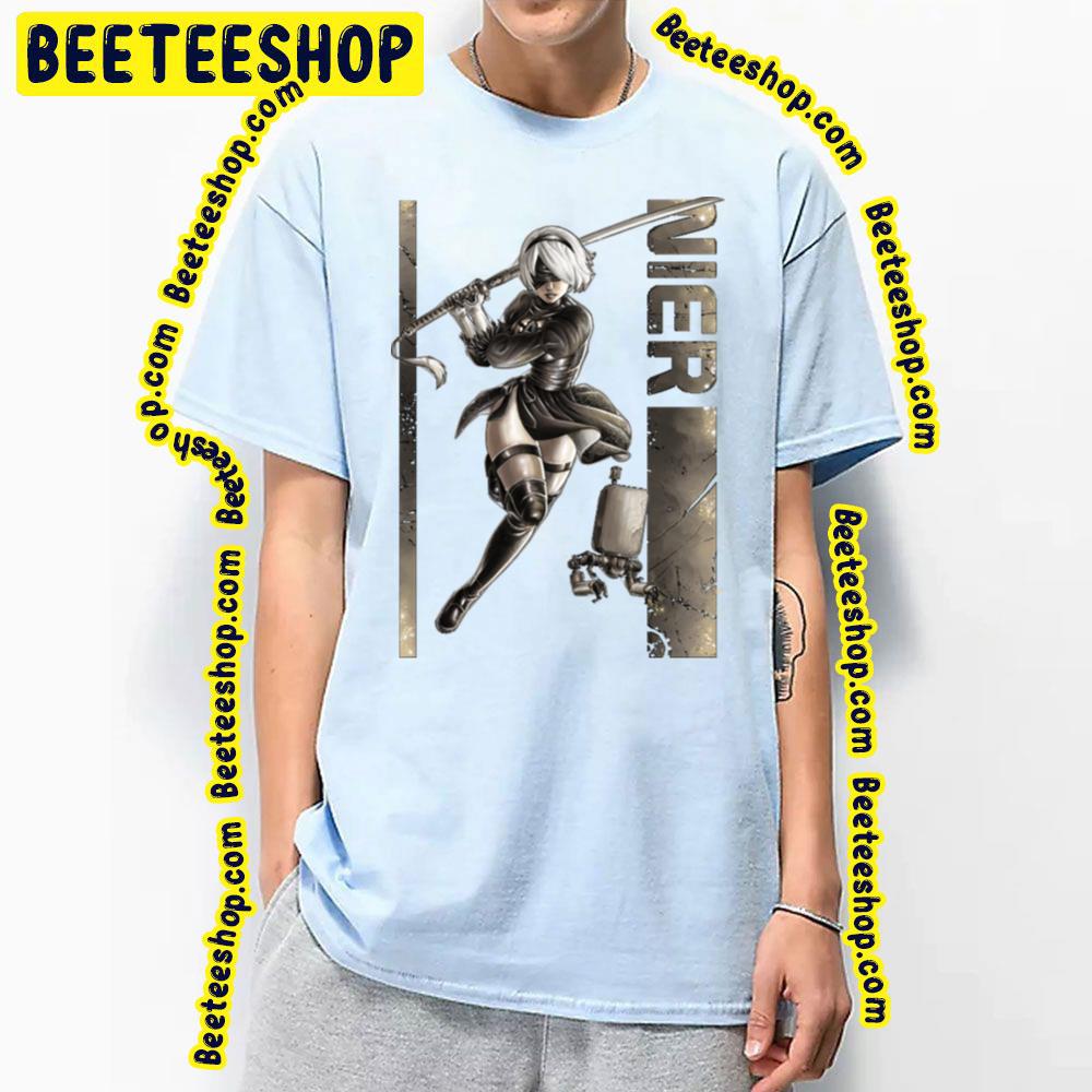 Vintage Art Nier Nier Automata Trending Unisex T-Shirt Vintage Art Nier Nier Automata Trending Unisex T-Shirt