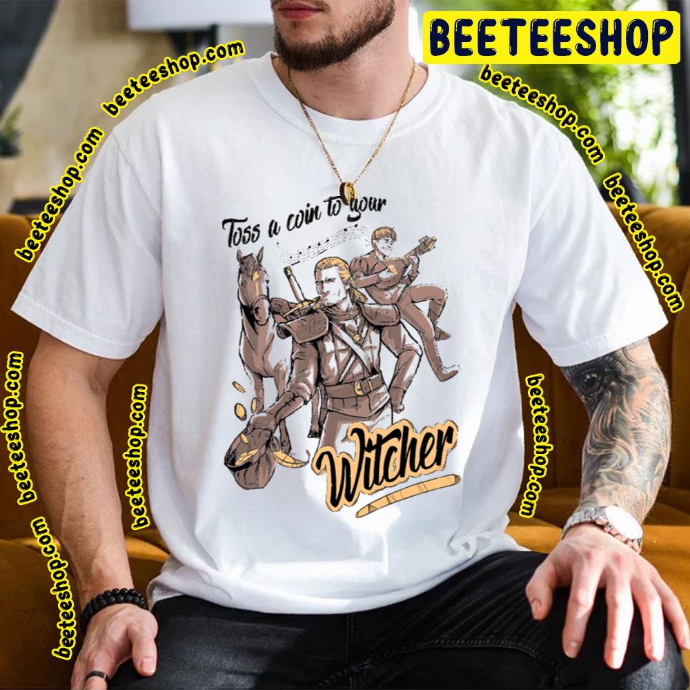 Vintage Art Toss A Win To Your The Witcher Trending Unisex T-Shirt Vintage Art Toss A Win To Your The Witcher Trending Unisex T-Shirt