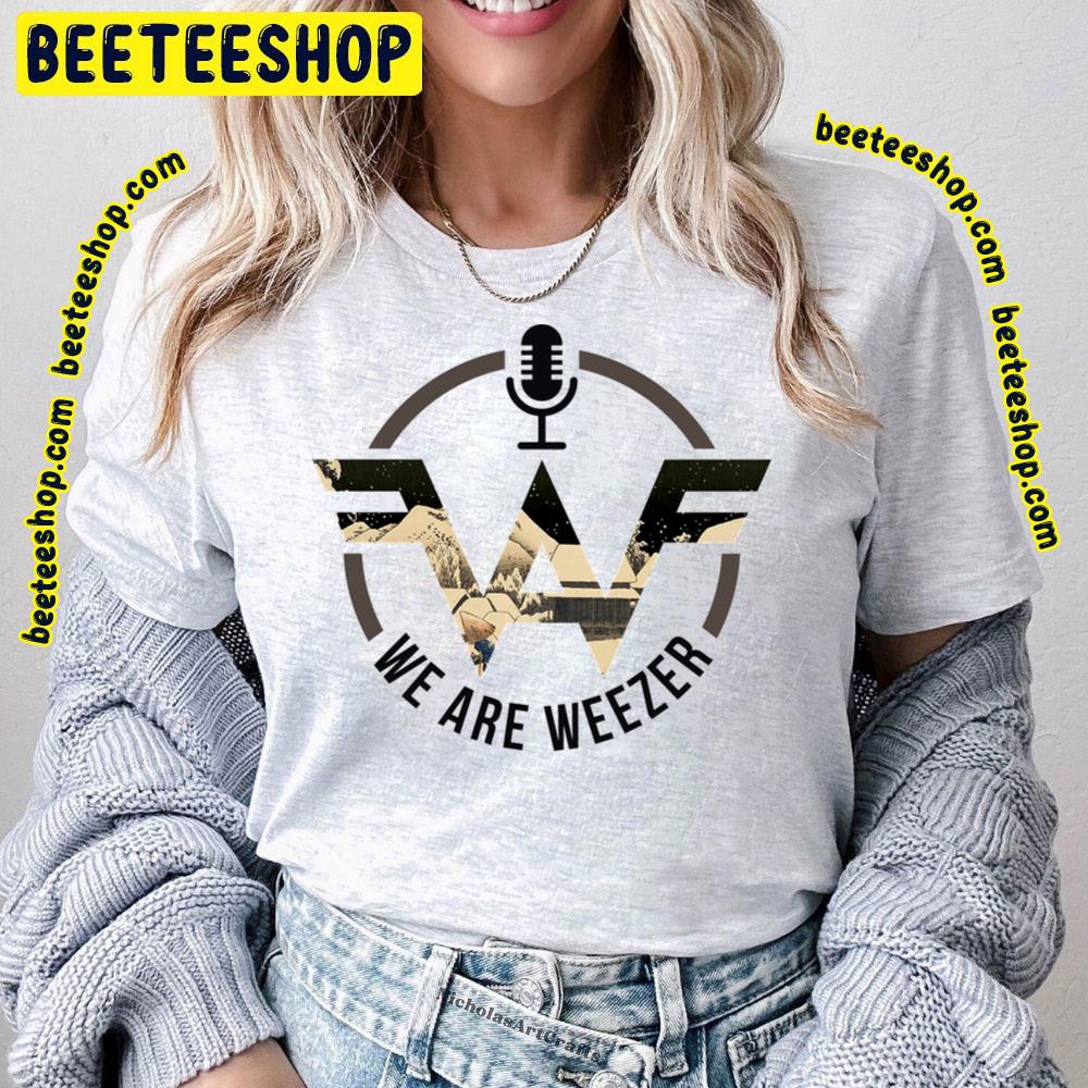 Vintage Art Weezer Logo Trending Unisex T-Shirt Vintage Art Weezer Logo Trending Unisex T-Shirt