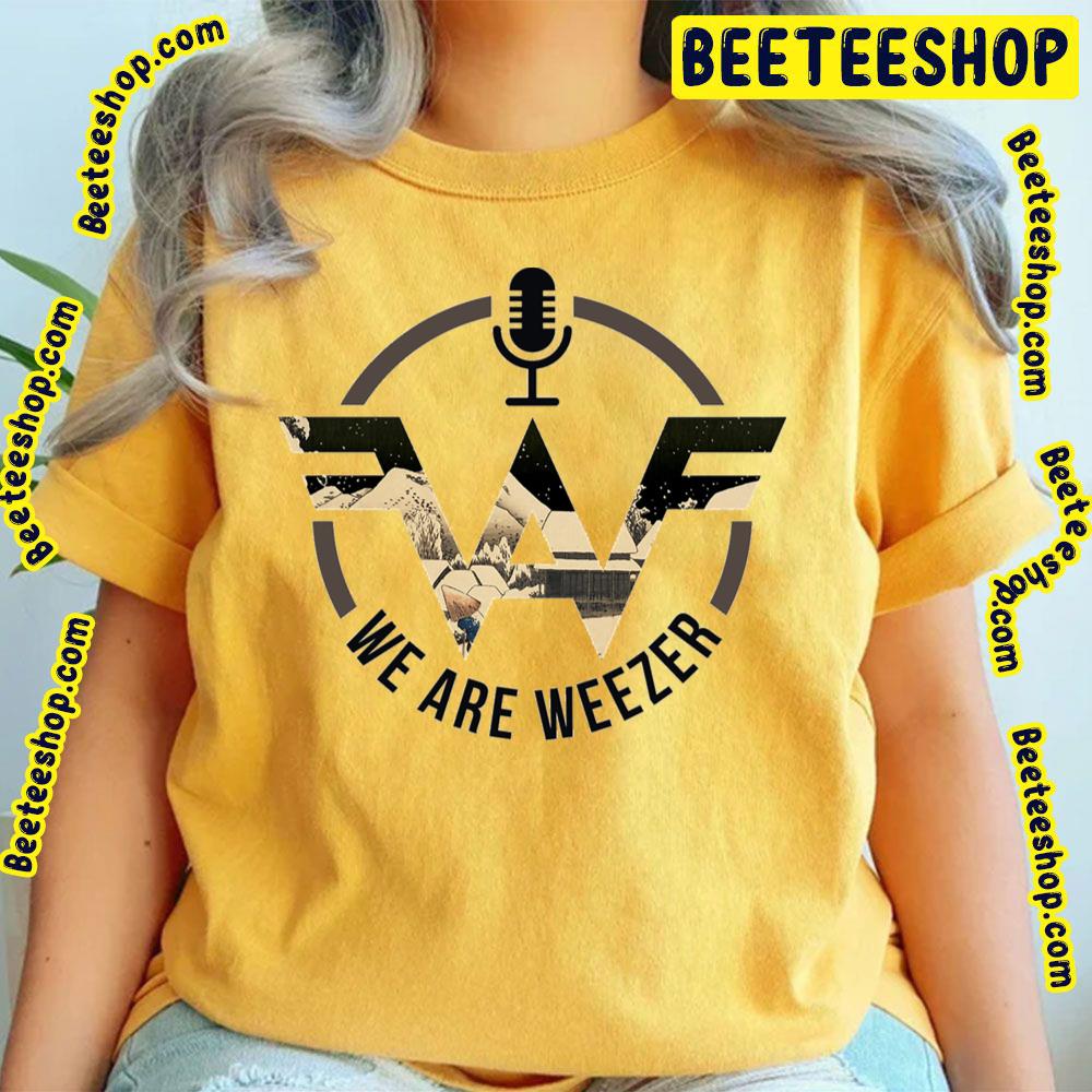 Vintage Art Weezer Logo Trending Unisex T-Shirt Vintage Art Weezer Logo Trending Unisex T-Shirt