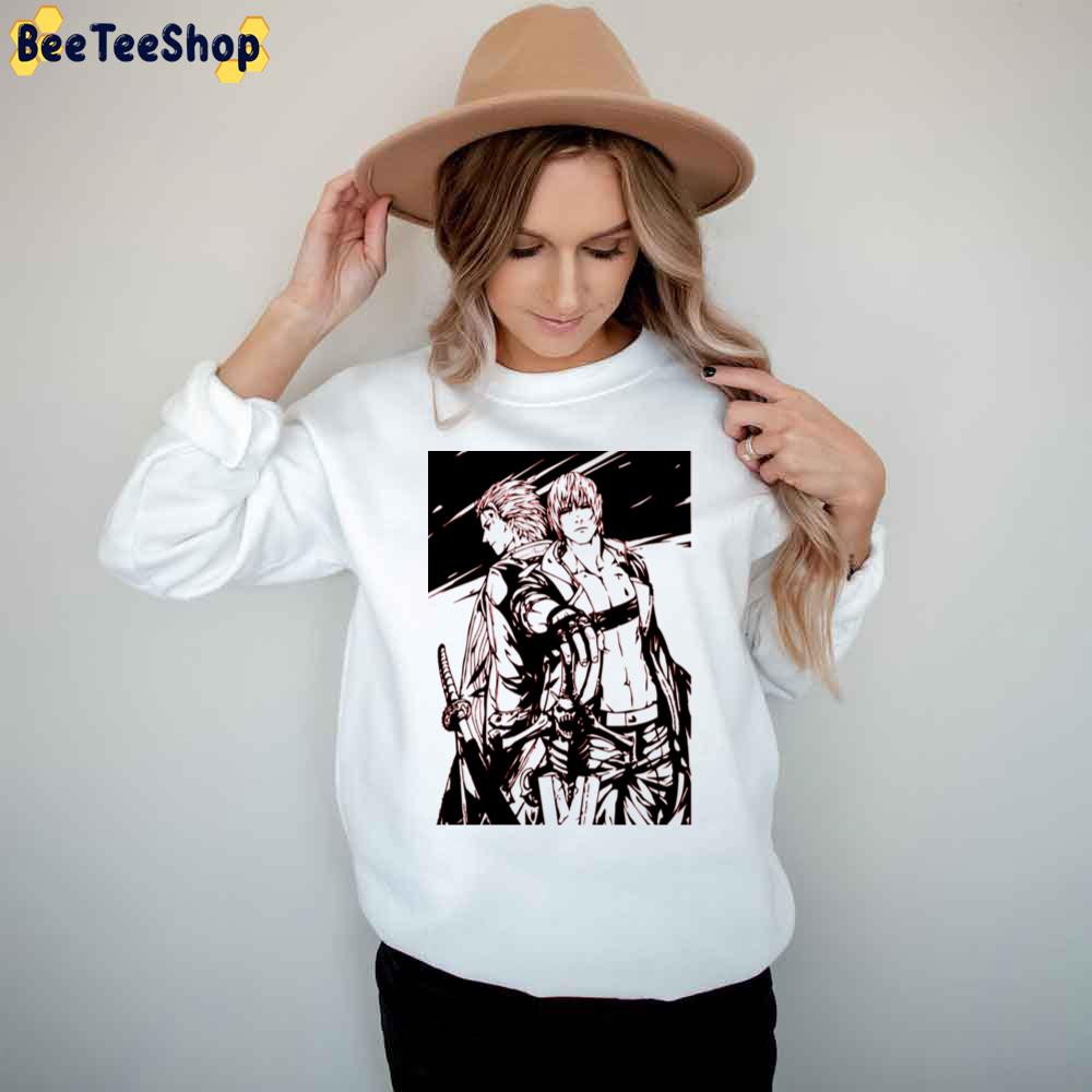 Vintage Dante And Vergil Devil May Cry Trending Unisex T-Shirt Vintage Dante And Vergil Devil May Cry Trending Unisex T-Shirt