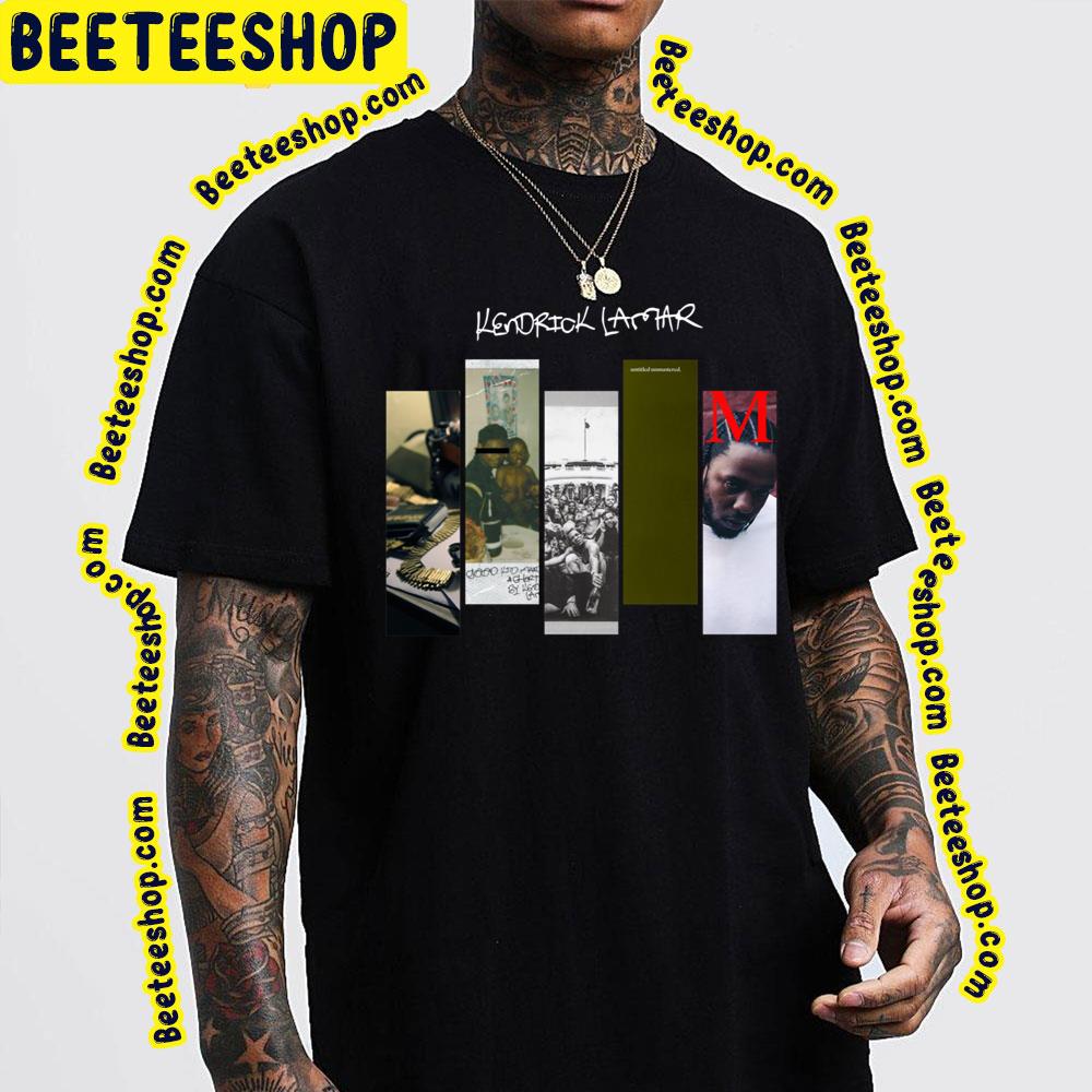 Vintage Discography Kendrick Lamar Trending Unisex T-Shirt Vintage Discography Kendrick Lamar Trending Unisex T-Shirt