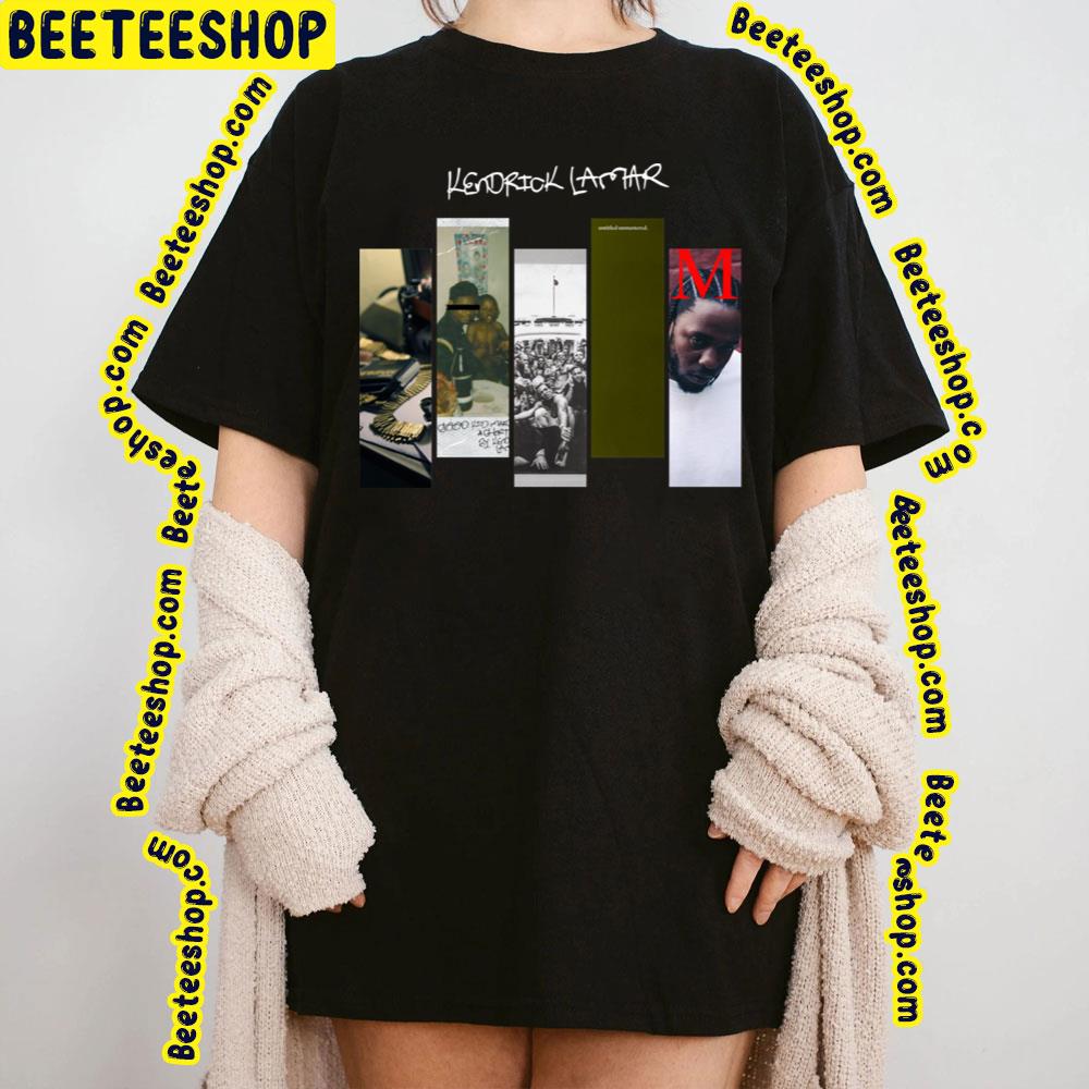 Vintage Discography Kendrick Lamar Trending Unisex T-Shirt Vintage Discography Kendrick Lamar Trending Unisex T-Shirt