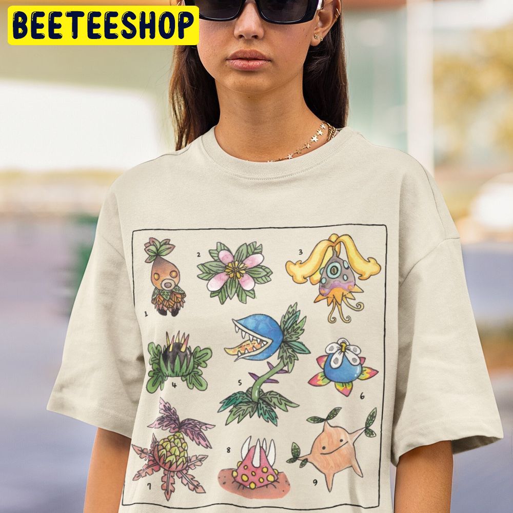 Vintage Flora Of Hyrule Legend Of Zelda Trending Unisex T-Shirt Vintage Flora Of Hyrule Legend Of Zelda Trending Unisex T-Shirt