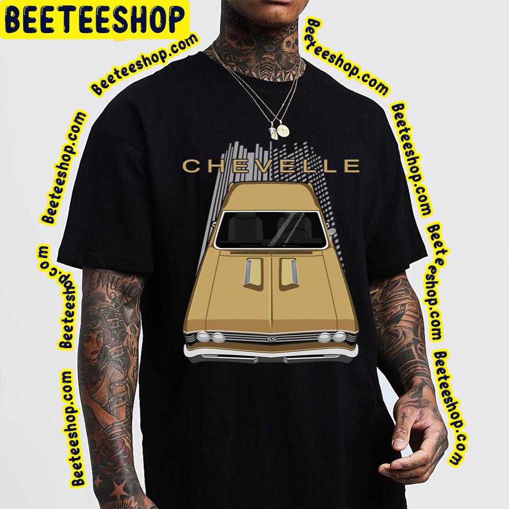 Vintage Gold Car Chevelle Trending Unisex T-Shirt Vintage Gold Car Chevelle Trending Unisex T-Shirt