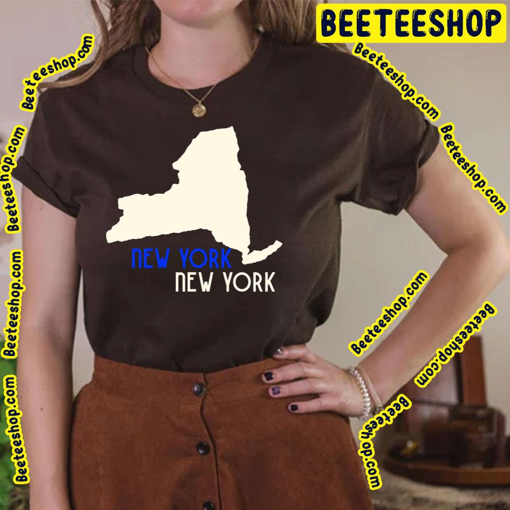 Vintage Map New York New York Trending Unisex T-Shirt Vintage Map New York New York Trending Unisex T-Shirt